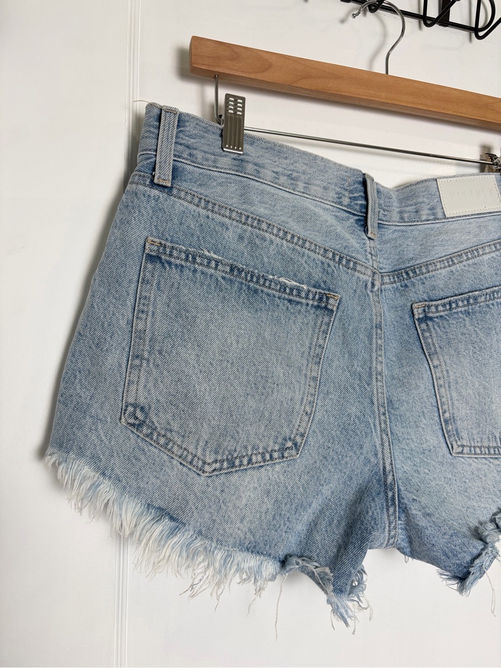 Pistola distressed denim shorts - Picture 6 of 16